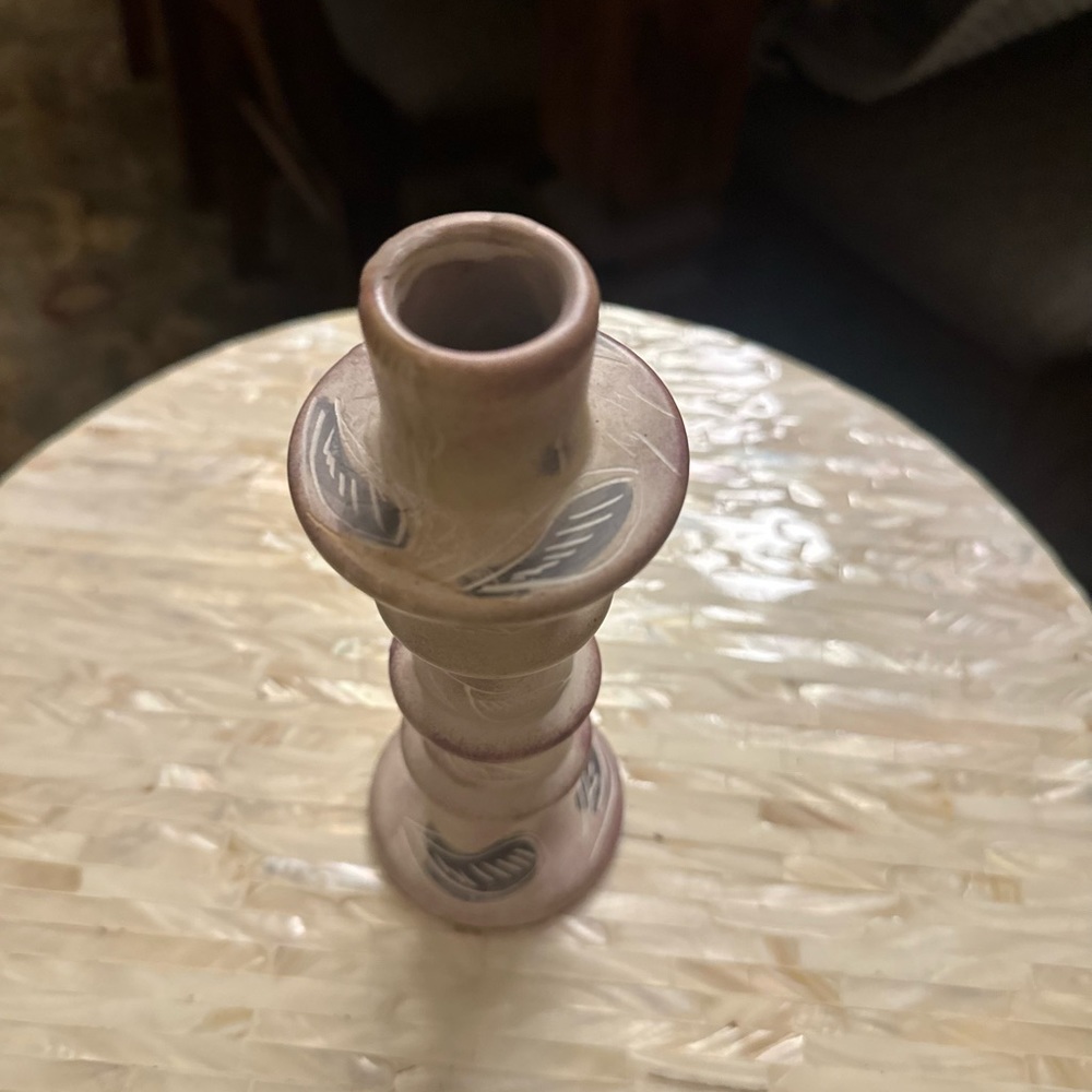 Hand Painted Unique Candlestick - Picture 4 of 4